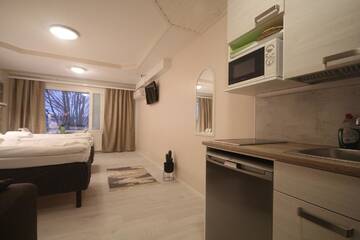 Фото номера Номер-студио Апарт-отели Jääskän Loma Apartment Hotel Härmä г. Хярмя 8