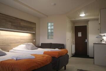 Фото номера Номер-студио Апарт-отели Jääskän Loma Apartment Hotel Härmä г. Хярмя 7