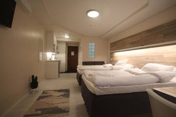 Фото номера Номер-студио Апарт-отели Jääskän Loma Apartment Hotel Härmä г. Хярмя 10