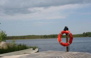Фото номера Апартаменты с 3 спальнями и сауной Дома для отпуска Jääskän Loma Holiday Apartments Kauhava г. Хярмя 15